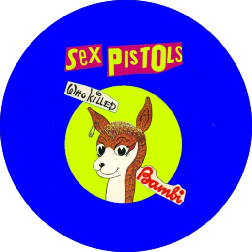 Sex Pistols, The Sex Pistols Motiv 17 Anstecker mit Sicherheitsnadel Ø 25mm