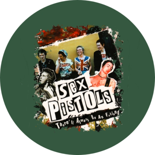 Sex Pistols, The Sex Pistols Motiv 24 Anstecker mit Sicherheitsnadel Ø 25mm