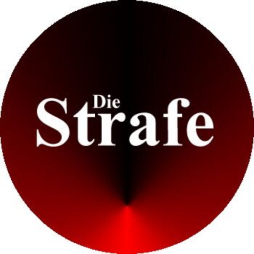 Strafe, Die Strafe Motiv 1 Anstecker mit Sicherheitsnadel Ø 25mm