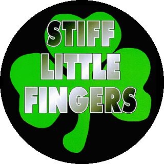 Stiff Little Fingers Motiv 4 Anstecker mit Sicherheitsnadel Ø 25mm