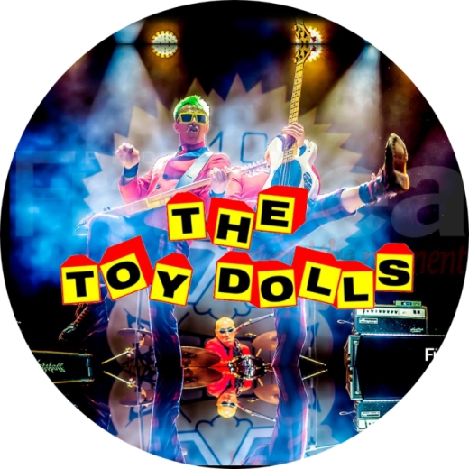 Toy Dolls Motiv 01 Anstecker mit Sicherheitsnadel Ø 25mm