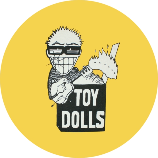 Toy Dolls Motiv 04 Anstecker mit Sicherheitsnadel Ø 25mm