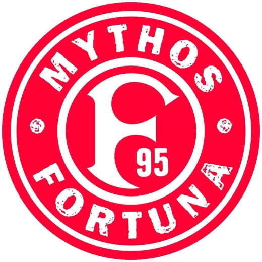 Fortuna Düsseldorf Mythos Fortuna Anstecker mit Sicherheitsnadel Ø 38mm