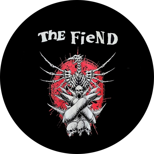 The Fiend Motiv 1 Anstecker mit Sicherheitsnadel Ø 25mm