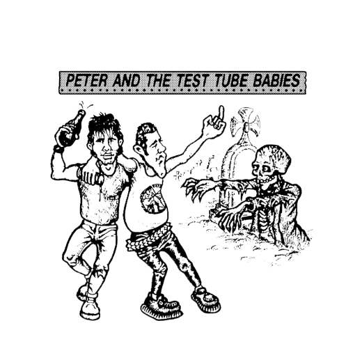 Peter And The Test Tube Babies Motiv 7 mit Sicherheitsnadel Ø 25mm