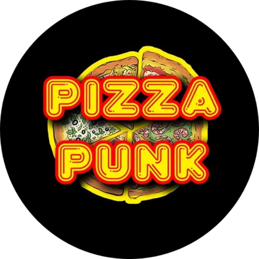 Pizza Punk Anstecker mit Sicherheitsnadel Ø 25mm