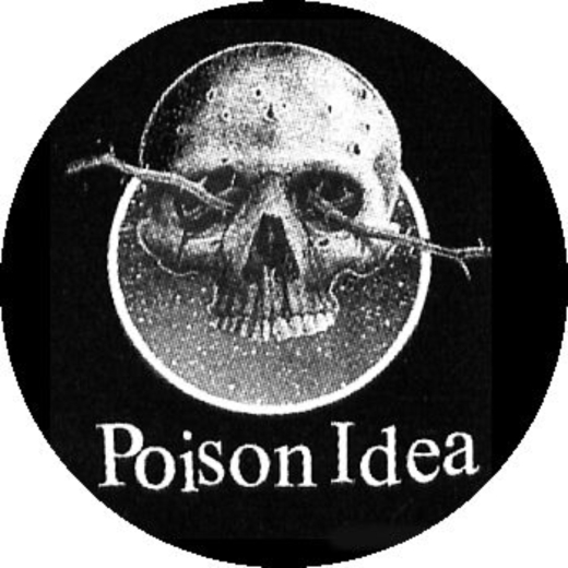 Poison Idea Motiv 2 Anstecker mit Sicherheitsnadel Ø 25mm