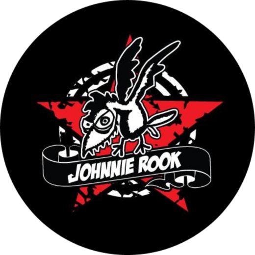 Johnnie Rook Motiv 1 Anstecker mit Sicherheitsnadel Ø 25mm