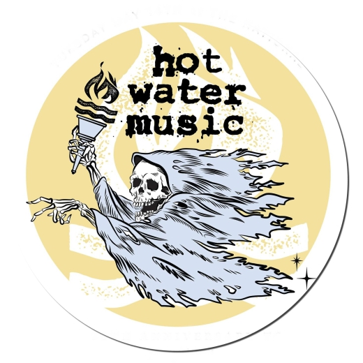 Hot Water Music Motiv 2 Anstecker mit Sicherheitsnadel Ø 25mm