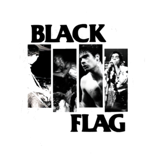 Black Flag Motiv 4 Anstecker mit Sicherheitsnadel Ø 25mm