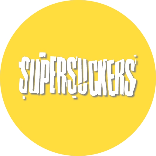 Supersuckers Motiv 3 Anstecker mit Sicherheitsnadel Ø 25mm