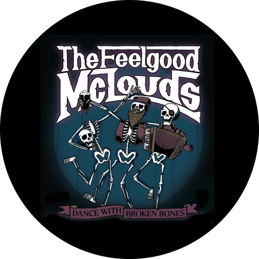 Feelgood McClouds, The Motiv 1 Anstecker mit Sicherheitsnadel Ø 25mm