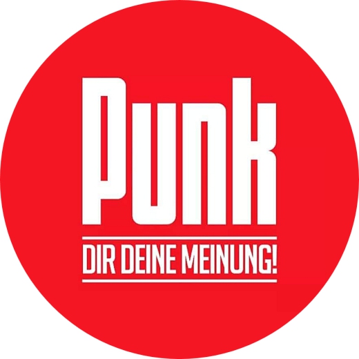 Punk dir deine Meinung Motiv 1 Anstecker mit Sicherheitsnadel Ø 25mm