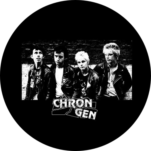 Chron Gen Chronic Generation Motiv 2 Anstecker mit Sicherheitsnadel Ø 25mm