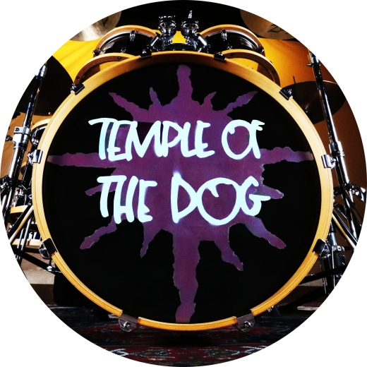 Temple Of The Dog Motiv 1 Anstecker mit Sicherheitsnadel Ø 25mm