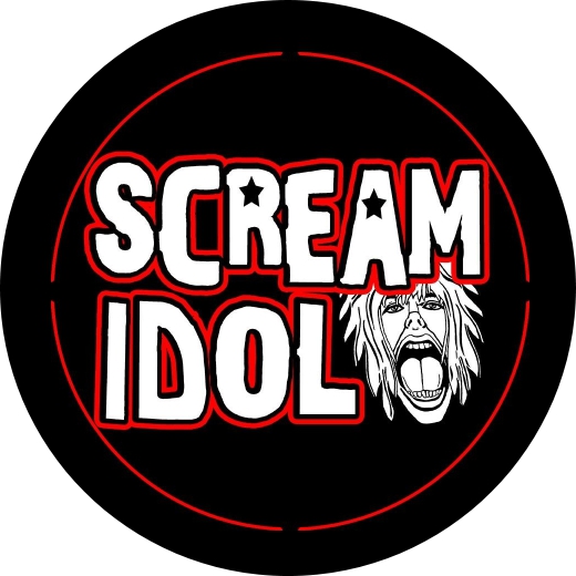 Scream Idol Motiv 1 Anstecker mit Sicherheitsnadel Ø 25mm