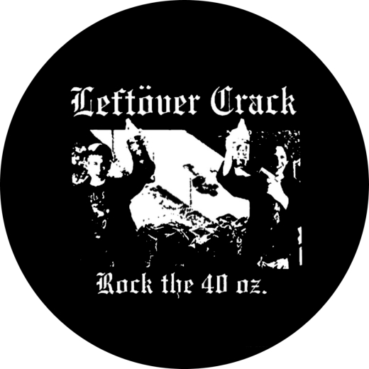 Leftöver Crack Motiv 1 Anstecker mit Sicherheitsnadel Ø 25 mm