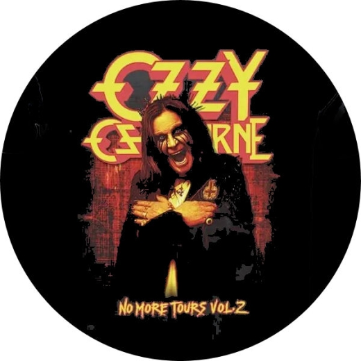 Osbourne, Ozzy Osbourne Motiv 2 Anstecker mit Sicherheitsnadel Ø 25mm