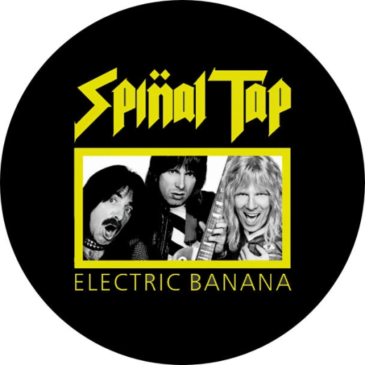 Spinal Tap Motiv 2 Anstecker mit Sicherheitsnadel Ø 25mm