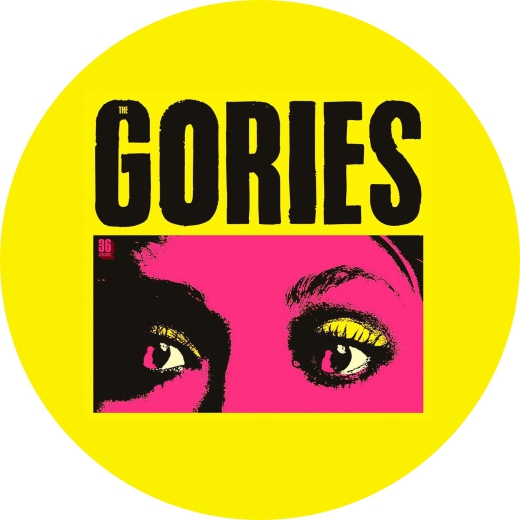 Gories, The Gories Motiv 2 Anstecker mit Sicherheitsnadel Ø 25mm