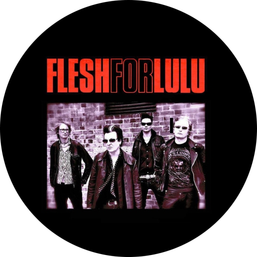 Flesh For Lulu Motiv 1 Anstecker mit Sicherheitsnadel Ø 25mm