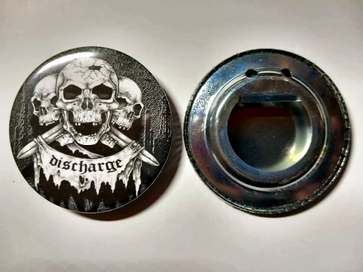 Discharge Ø55mm Button Flaschenöffner