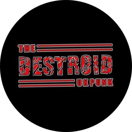 Destroid, The Destroid UK Punk Motiv 1 Anstecker mit Sicherheitsnadel Ø 25mm