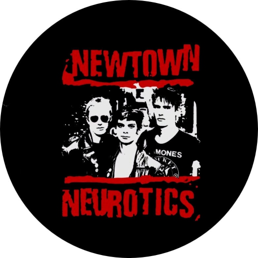 Newtown Neurotics Motiv 3 Anstecker mit Sicherheitsnadel Ø 25mm