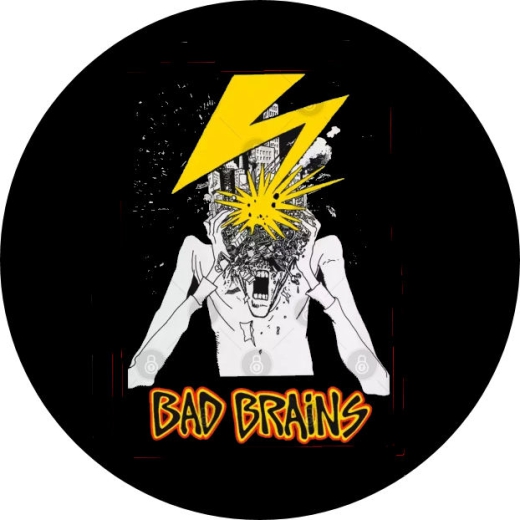 Bad Brains Motiv 8 Anstecker mit Sicherheitsnadel Ø 25mm