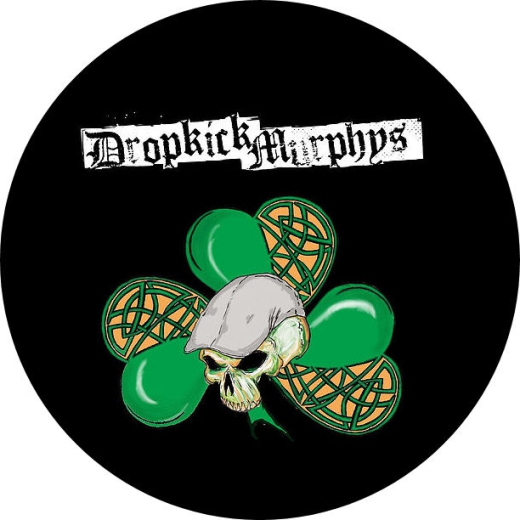 Dropkick Murphys Motiv 1 Anstecker mit Sicherheitsnadel Ø 25mm