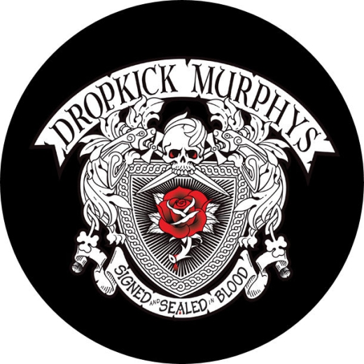 Dropkick Murphys Motiv 3 Anstecker mit Sicherheitsnadel Ø 25mm