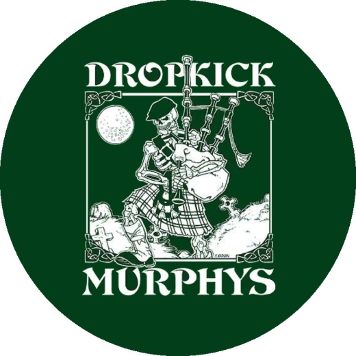 Dropkick Murphys Motiv 7 Anstecker mit Sicherheitsnadel Ø 25mm