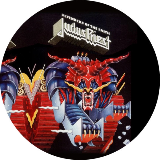 Judas Priest Motiv 3 Anstecker mit Sicherheitsnadel Ø 25mm