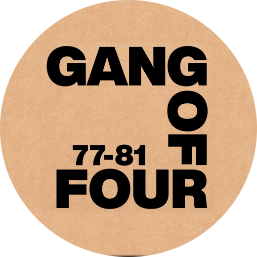 Gang Of Four Motiv 2 Anstecker mit Sicherheitsnadel Ø 25mm