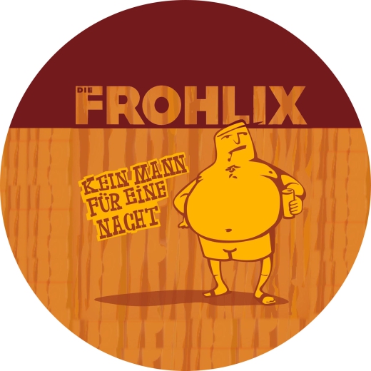 Frohlix, Die Frohlix Motiv 1 Anstecker mit Sicherheitsnadel Ø 25mm