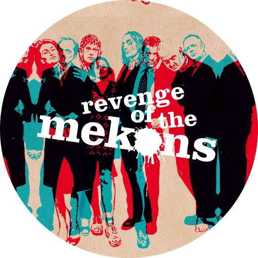 Mekons, The Mekons Motiv 1 Anstecker mit Sicherheitsnadel Ø 25mm