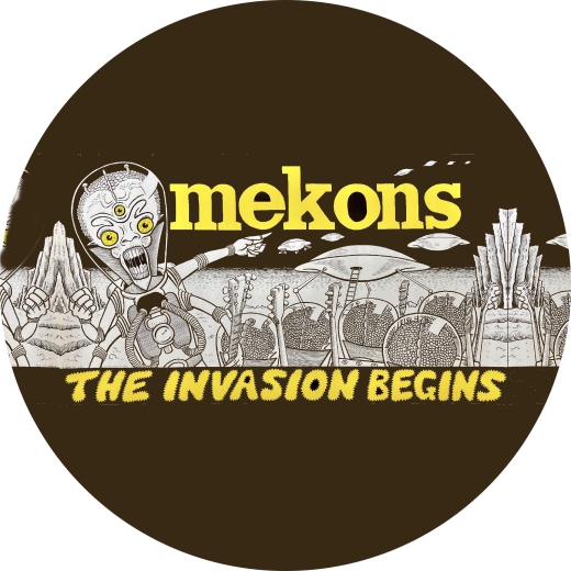 Mekons, The Mekons Motiv 3 Anstecker mit Sicherheitsnadel Ø 25mm