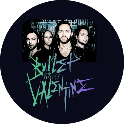 Bullet For My Valentine Motiv 1 Anstecker mit Sicherheitsnadel Ø 25mm