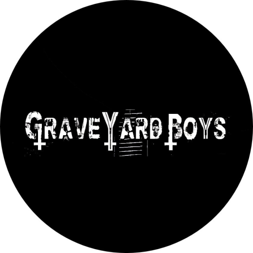 Graveyard Boys Motiv 1 Anstecker mit Sicherheitsnadel Ø 25mm