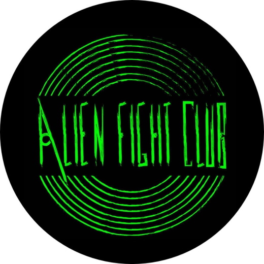 Alien Fight Club Motiv 1 Anstecker mit Sicherheitsnadel Ø 25mm