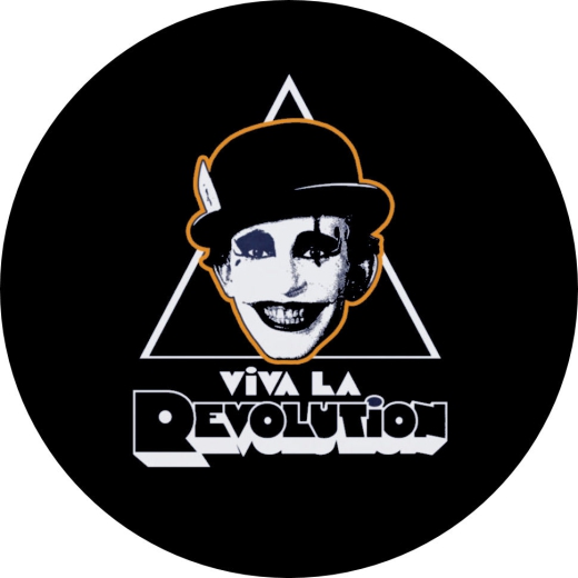 Viva La Revolution Motiv 1 Anstecker mit Sicherheitsnadel Ø 25mm