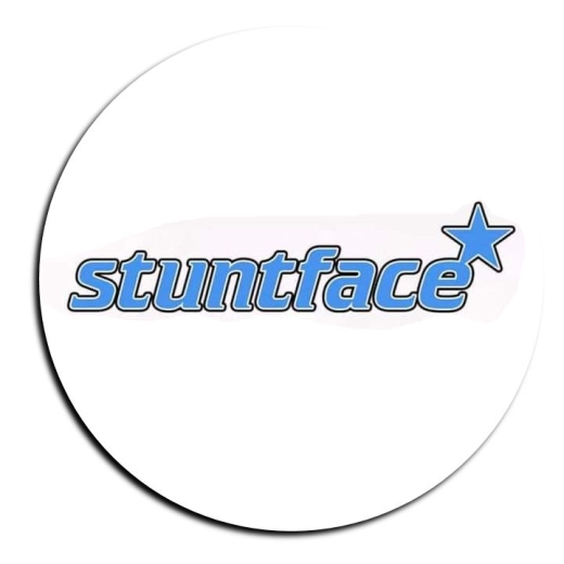 Stuntface Motiv 1 Anstecker mit Sicherheitsnadel Ø 25mm