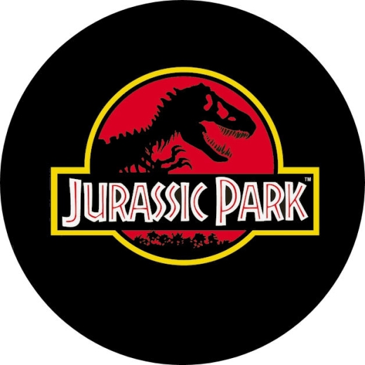 Jurassic Park Motiv 1 Anstecker mit Sicherheitsnadel Ø 25mm