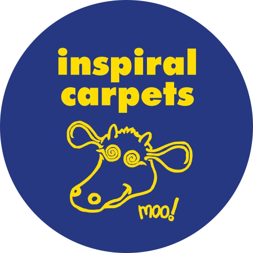 Inspiral Carpets Motiv 2 Anstecker mit Sicherheitsnadel Ø 25mm