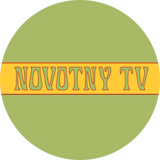 Novotny TV Motiv 1 Anstecker mit Sicherheitsnadel Ø 25mm