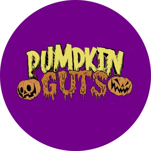 Pumpkin Guts Motiv 1 Anstecker mit Sicherheitsnadel Ø 25mm