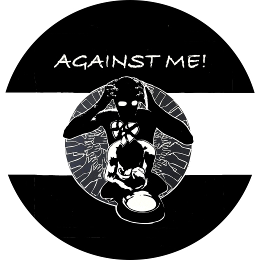 Against Me! Motiv 1 Anstecker mit Sicherheitsnadel Ø 25 mm