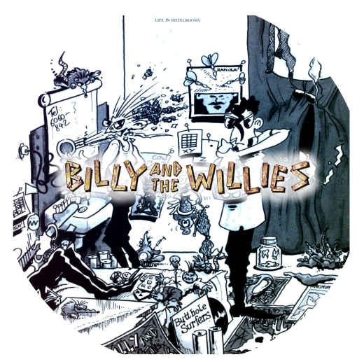 Billy And The Willies Motiv 3 Anstecker mit Sicherheitsnadel Ø 25mm