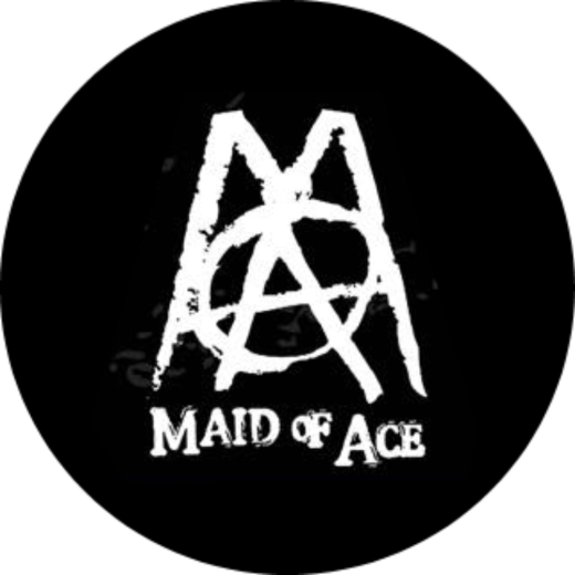 Maid Of Ace Motiv 1 Anstecker mit Sicherheitsnadel Ø 25mm