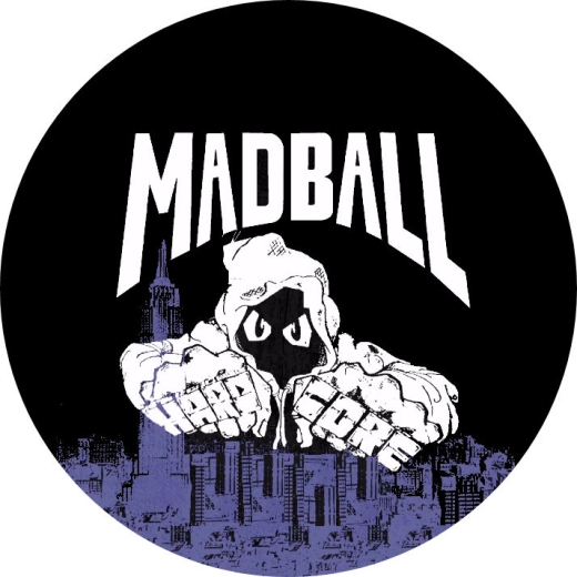 Madball Motiv 1 Anstecker mit Sicherheitsnadel Ø 25mm